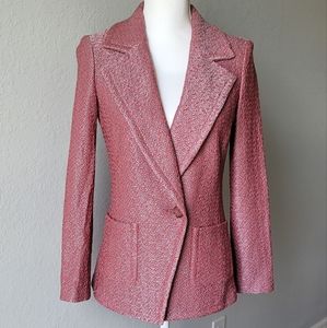 St John Knits Blazer with Crystal Button